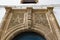 TANGIER, MOROCCO - MAY 26, 2017: Five-pointed star as decorative element on the wall of one of the old buildings in Tangier,