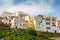 Tangier, Morocco. Old living houses in Medina