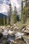 Tangle Creek waterfall in Canada