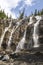 Tangle Creek waterfall in Canada