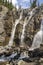 Tangle Creek waterfall in Canada
