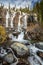 Tangle waterfall on the Icefield Parkway