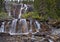 Tangle waterfalls, AB, Canada