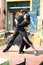 Tango Dancers in La Boca Buenos Aires Argentina