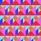 Tangram seamless pattern