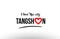 tangshan city name love heart visit tourism logo icon design