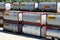 Tank containers stored at the Port of Hamburg