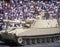 Tank at the Desert Storm military parade, Washington, DC