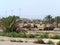 Tank parking area on a base in Iraq