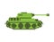 Tank pixel art. military machine is pixelatedl. Combat transport