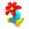 Tank toy flower