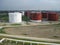 Tank the vertical steel. Capacities for storage of oil products