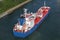 Tanker on Kiel Canal