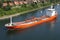 Tanker on Kiel Canal