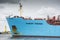 Tanker Robert Maersk is on his way to the Vopak terminal