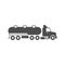 Tanker trailer truck glyph icon