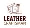 Tanner or leather craftsman logo template. Leather craft handmade market vector design. Ð¡oncept for workshop repair or