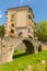 The Tanners` bridge, or Tabak bridge, a ottoman stone arch bridge in Tirana, Albania.