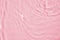 tansparent water shadow surface texture natural ripple on pink background