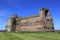 Tantallon castle ruins panorama scotland