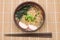 Tanuki soba noodles