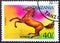TANZANIA - CIRCA 1993: A stamp printed in Tanzania shows Nonius Equus ferus caballus , Horses serie, circa 1993