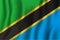 Tanzania realistic waving flag vector illustration. National country background symbol. Independence day