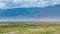 Tanzania, view of the Ngorongoro crater