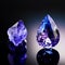 Tanzanite is a stunning gemstone, radiating shades of deep blue and violet