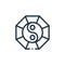 taoism vector icon. taoism editable stroke. taoism linear symbol for use on web and mobile apps, logo, print media. Thin line
