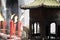 Taoist temple incense burning area