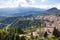 Taormina and Etna volcano beautiful landscape, Sicily