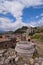 Taormina greek amphitheater in Sicily Italy