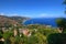 Taormina, Italy, Sicily August 26 2015. The splendid panorama from the Greek theater