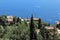 Taormina - Panorama dalla terrazza del teatro antico