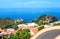 Taormina view from up, Sicily