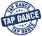 tap dance blue stamp