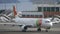 TAP Portugal Airbus A321 Taxiing at Mediera Airport with Ocean Behind