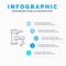 Tap water, Hand, Tap, Water, Faucet, Drop Line icon with 5 steps presentation infographics Background