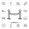 tape, fance icon. Simple thin line, outline vector element of Cinema icons set for UI and UX, website or mobile application