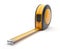 Tape measure 3D. Construction tool. Icon