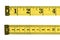 tape measure ruler with imperial and metric units