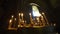 Taper Candles Burning in Church