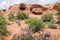 Tapestry Arch in Arches National Park, Utah