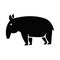 Tapir Icon Vector