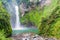 Tappiya Falls near Batad village, Luzon island, Philippin
