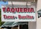 Taqueria sign