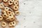 Taralli Traditional Italian snack from Puglia