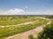 Tarangire river bed valley in the Tarangire National Park,  Manyara Region, Tanzania, East Africa