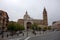 Tarazona cathedral square